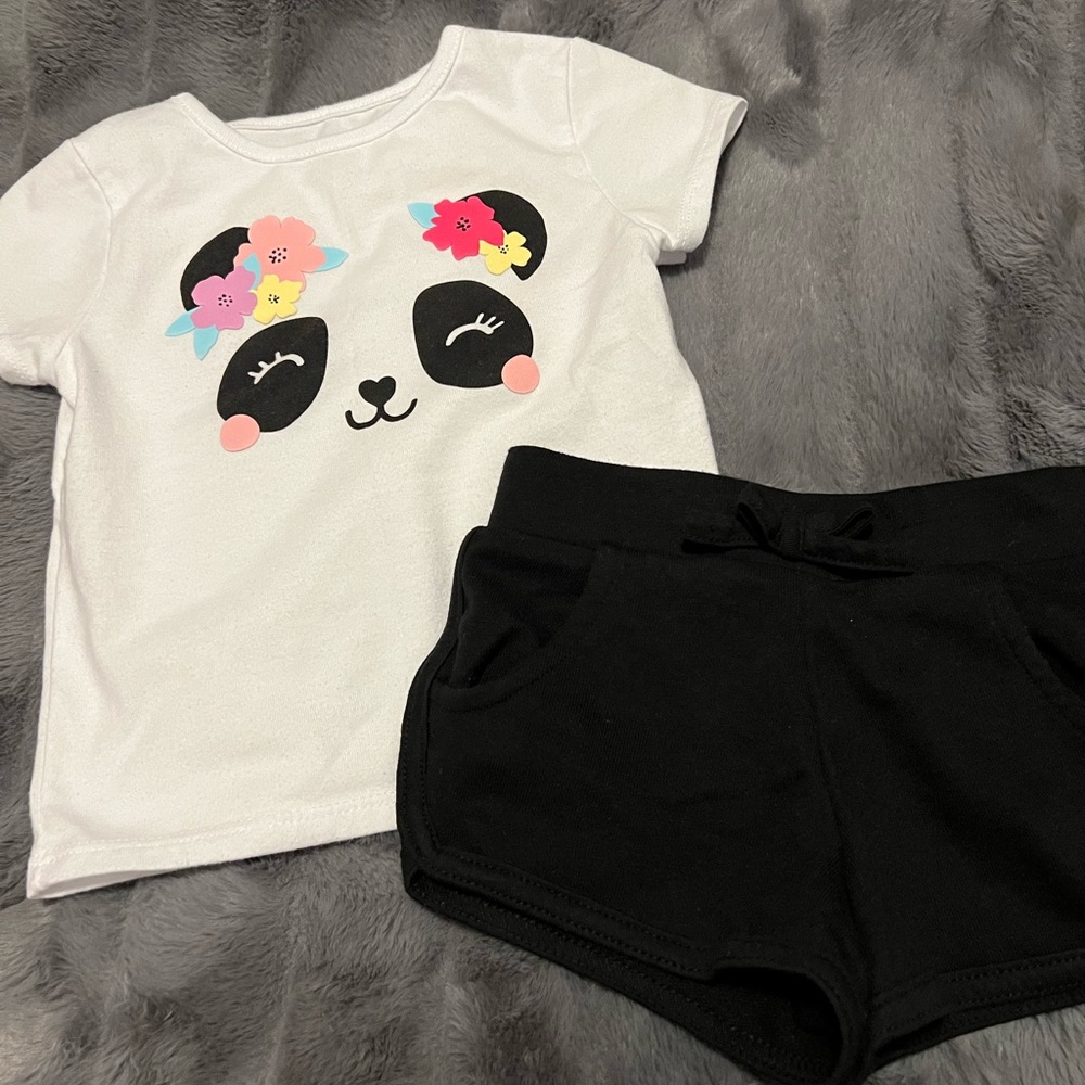 Shirt and shorts